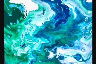 Poured Painting (Live Online)
